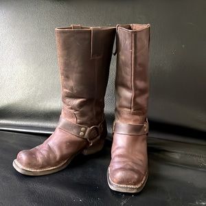 Frye Harness Boot - square toe